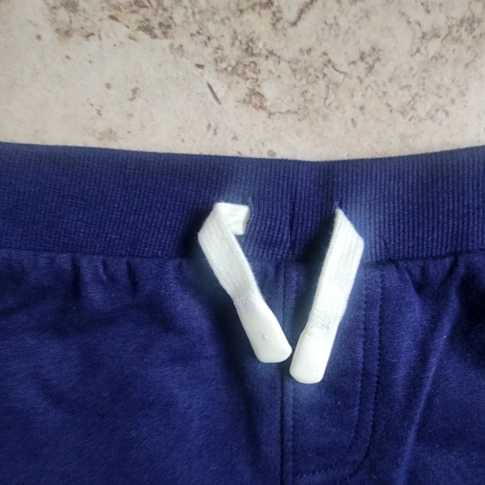 Lands' End Navy and White Striped Boys Set - Picture 2 of 5